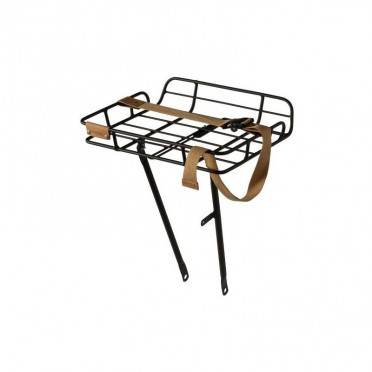 Front luggage rack BASIL Portand Matt Black