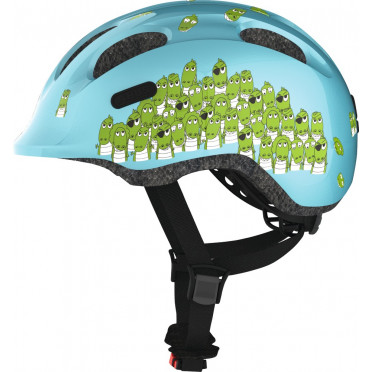 ABUS - Smiley 2.0 Blue Croco - Kids Bike Helmet