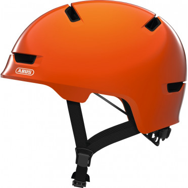 ABUS - Scraper 3.0 Shiny Orange - Kids Bike Helmet