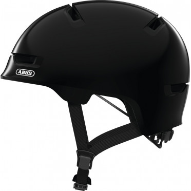 ABUS - Scraper 3.0 Shiny Black - Kids Bike Helmet