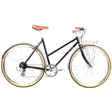 BLB - Butterfly 8SPD - Black - Town Bike