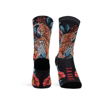 PACIFIC & CO - Savage - Black - Cycling Socks