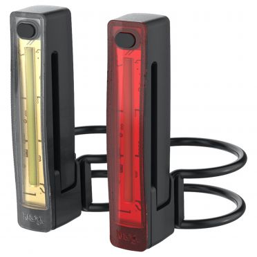 KNOG Plus bike lights Twinpack