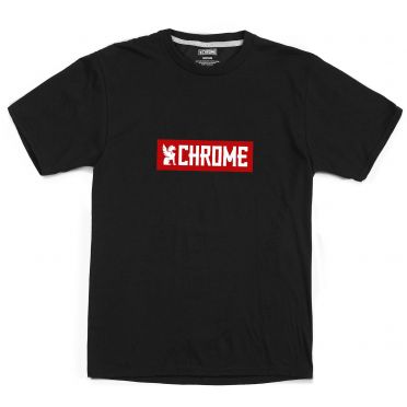 Chrome - Horizontal Red Logo Tee