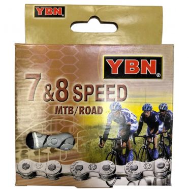YBN - 7/8 Speed Rustpoof chain