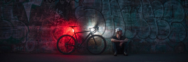 Dynamo powered bike lights